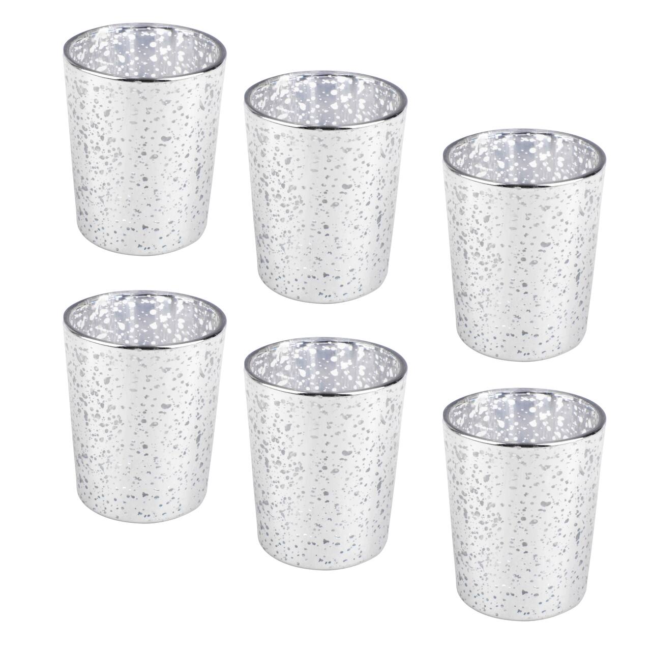 2.5" Mercury Glass Votive Holders, 6ct. by Ashland®